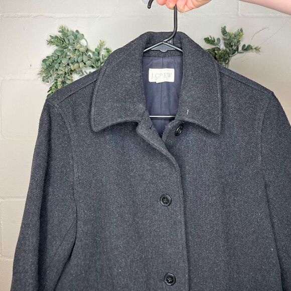 J. Crew | women wool jacket pea coat - Picture 1 of 13